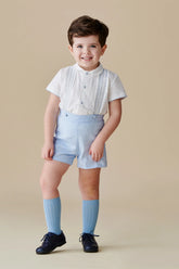 Light Blue Carlina Baby Boy Set